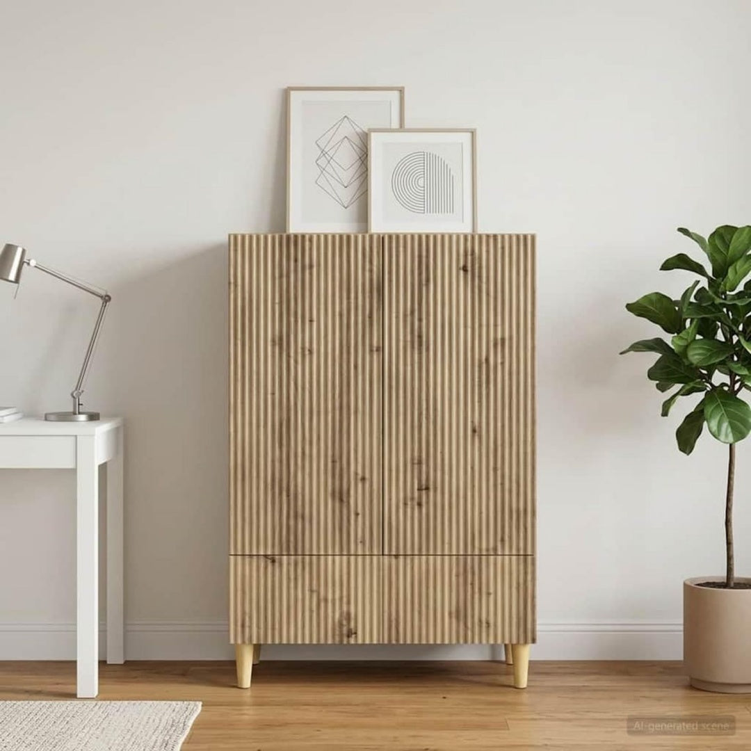 Sideboard mit den Massen 66 x 34.5 x 95 cm