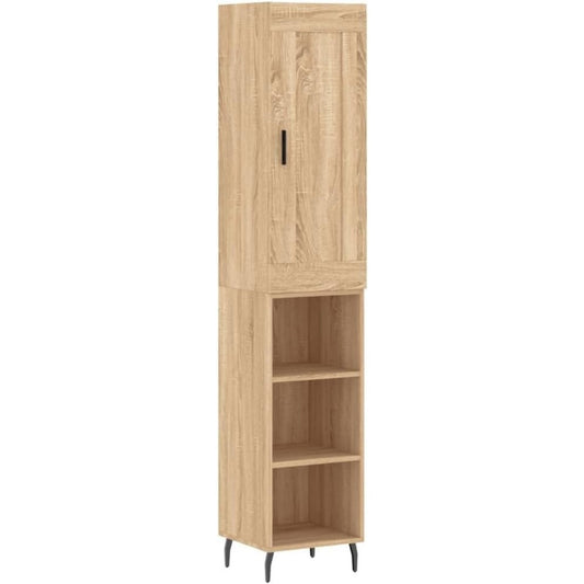 Das Sideboard nimmt mit 34.5 x 34 x 180 cm Gestalt an