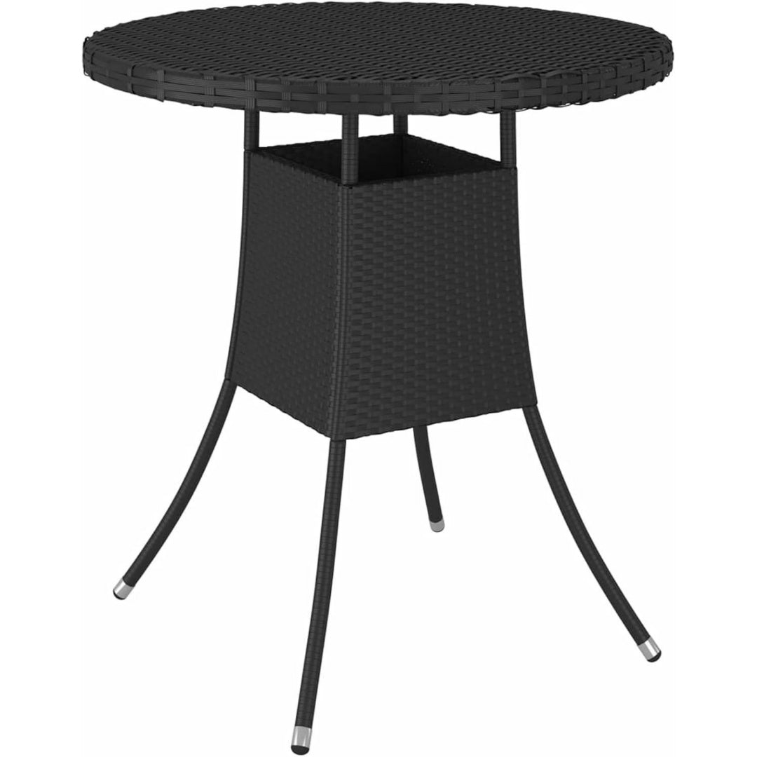 Ein Metallgestell trifft auf Flechtoptik an dem Sideboard