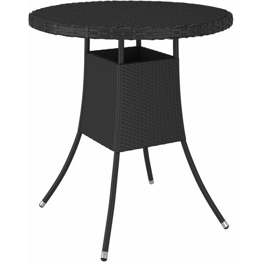 Ein Metallgestell trifft auf Flechtoptik an dem Sideboard