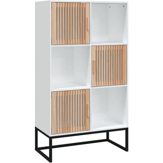 Sideboard aus Metall und Kiefernholz mit 3 Tueren