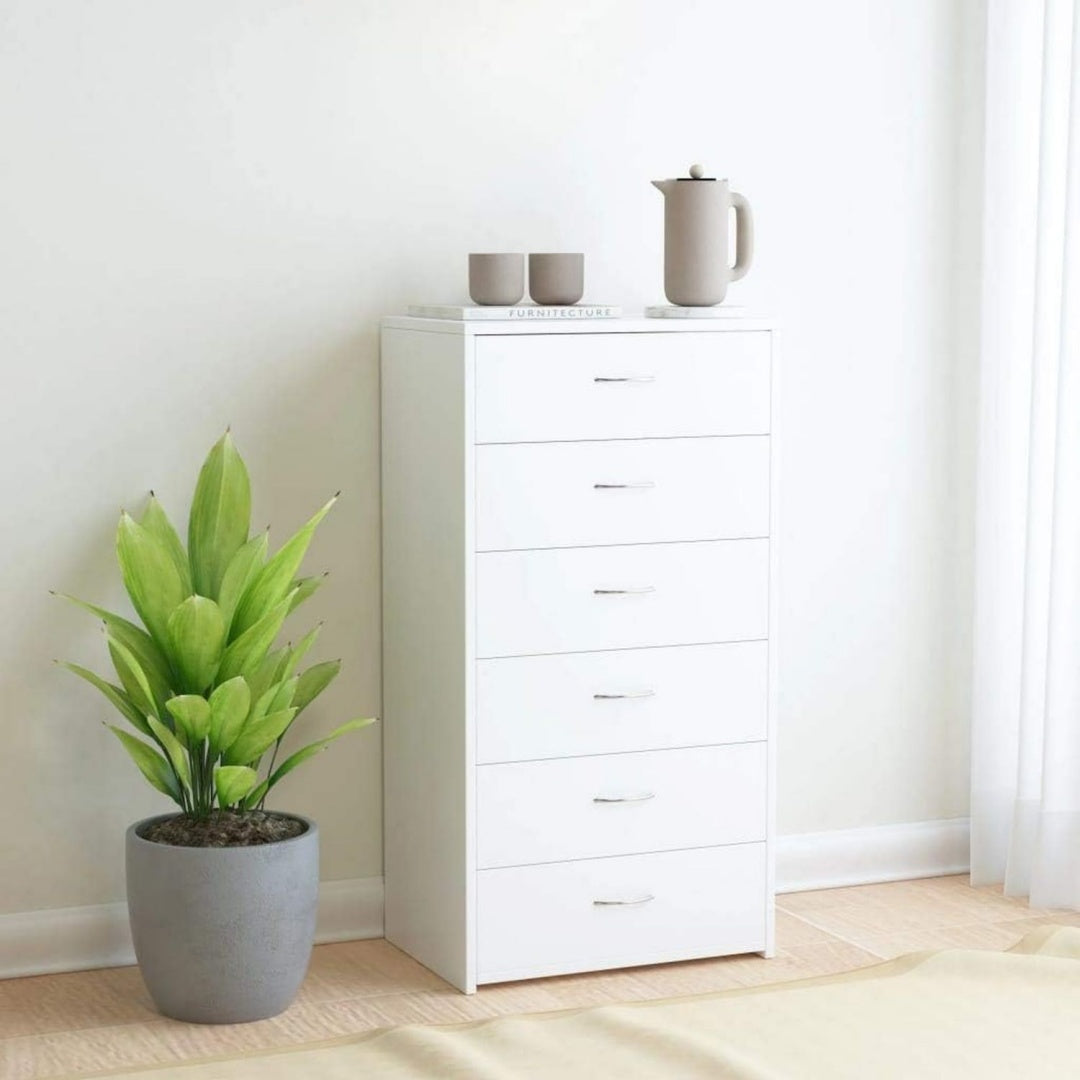 Sideboard mit den Massen 50 x 34 x 96 cm in Weiss