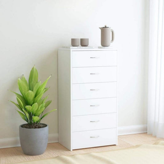 Sideboard mit den Massen 50 x 34 x 96 cm in Weiss